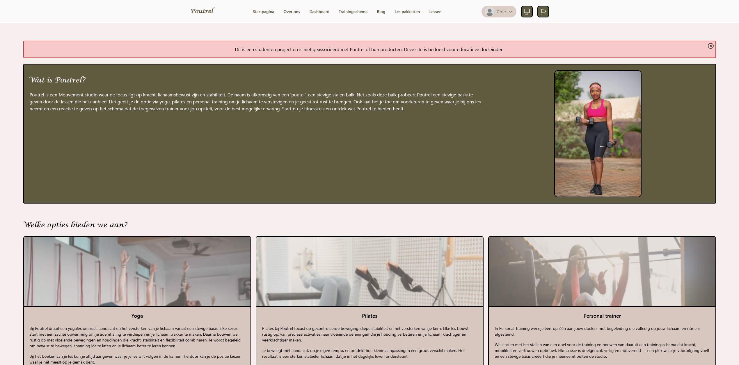 Poutrel screenshot